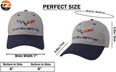 Corvt Cap Premium Cotton Hat, Comfort & Style | Classic Design, Durable & Stylish Cap for Everyday Wear Official Licensed in Saudi Arabia