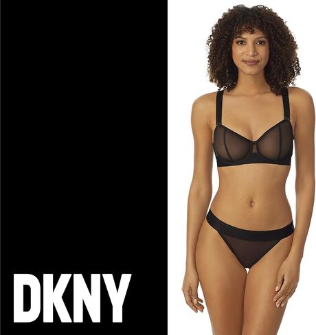 حمالة صدر سلكية شفافة بدون حمالات قابلة للتحويل للسيدات من DKNY، أحمر فارسي، 34D in Saudi Arabia