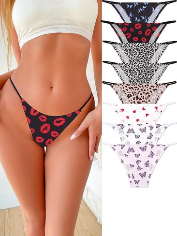 Seamless Underwear for Women G-string Sexy Breathable Brazilian Underwear Pack Stretch Low Rise Workout Panties in Saudi Arabia