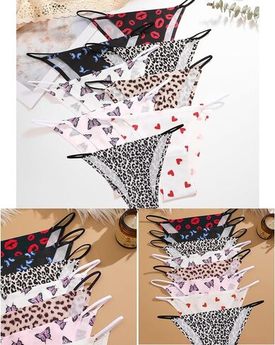 Seamless Underwear for Women G-string Sexy Breathable Brazilian Underwear Pack Stretch Low Rise Workout Panties in Saudi Arabia