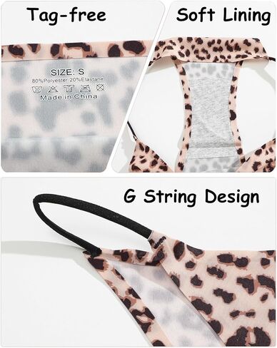 Seamless Underwear for Women G-string Sexy Breathable Brazilian Underwear Pack Stretch Low Rise Workout Panties in Saudi Arabia