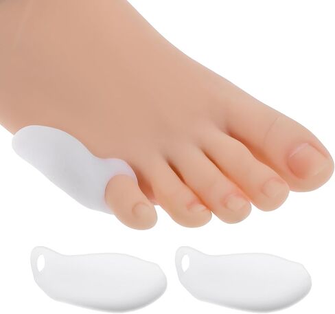 COMNICO Tailor's Bunion Shield Spacers, 8PCS Bunion Cushion Protector Tailor's Bunion Corrector Pads Soft Gel Bunionette Pads with Spacer Pinky Toe Protector Fast Foot Pain Relief for Men & Women in Saudi Arabia