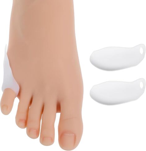 COMNICO Tailor's Bunion Shield Spacers, 8PCS Bunion Cushion Protector Tailor's Bunion Corrector Pads Soft Gel Bunionette Pads with Spacer Pinky Toe Protector Fast Foot Pain Relief for Men & Women in Saudi Arabia