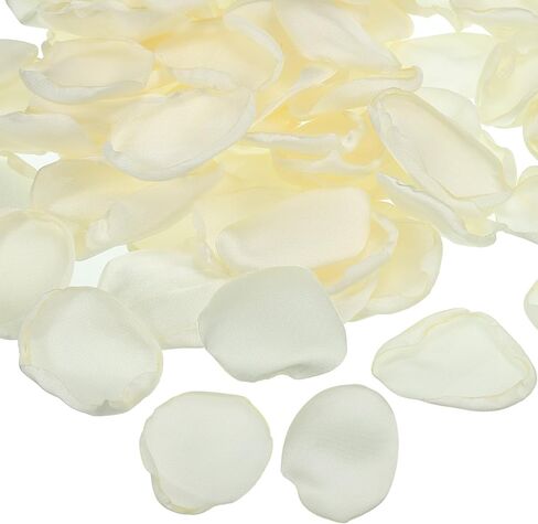 PATIKIL Silk Rose Petals, 100 Pcs Artificial Flower Petals for Wedding Decorations, Romantic Night, Aisle Scatter Petals, Dark Green in Saudi Arabia