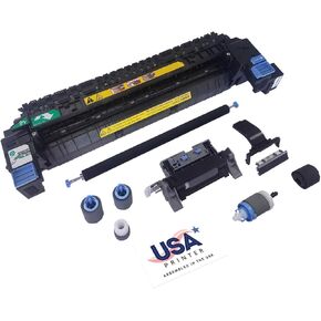USA Printer CE710-69001-DMK-USA (RM1-6184) Deluxe Maintenance Kit for HP Color Laserjet CP5225 Includes CE710-69001 Fuser, RM1-7927 Transfer Roller, Tray 1-3 Roller Kit (110V) in Kuwait