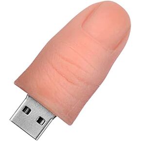 AreTop Fun Flash Drive 32GB, USB2.0 Creative Novelty Miniature Thumb Shape Flash Drive Cool 32GB Thumb Drive Memory Stick Pendrive for Kids Gift
