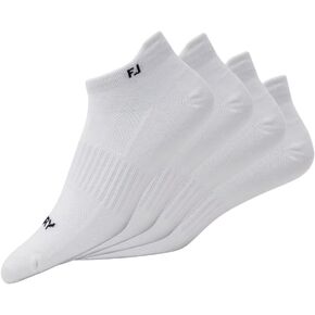 FootJoy Mens 18158d Golf Socks, White, 7-12 US