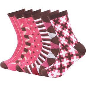 جوارب Forony Dress من القطن الممشط المضاد للرائحة سريع الجفاف والرطوبة مقاس 8-13 جوارب دائرية