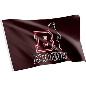 Desert Cactus Brown University Flag Bears Flags Banners 100% Polyester Indoor Outdoor 3x5 (Style 1B)