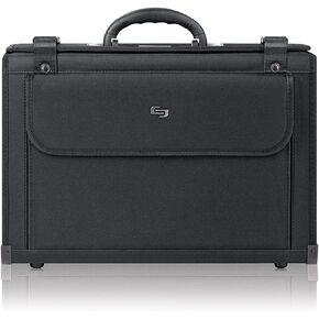 Solo Classic 16-Inch Laptop Catalog Case, Black