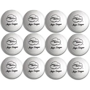 Sky Bounce Sponge Baseball (White, 12-Pack)