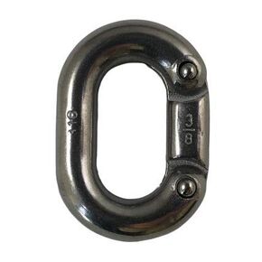 US Stainless Stainless Steel 316 Chain Connecting Link 3/8" (10mm) Marine Grade Connector