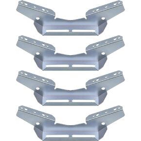 JY PERFORMANCE Pontoon Wing Brackets Bunk Bolster Boat Pontoon Trailer V Wing Brackets
