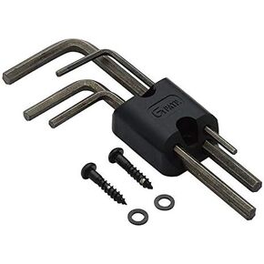 Black Allen Wrench Holder with (4) Wrenches for Floyd Rose Tremolos - GOTOH WRH-1W