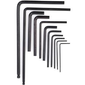 11pcs Guitar Allen Wrench Set, 4mm & 5mm Lengthened Ball End Allen Wrenches Guitar Repair Truss Rod Wrench, Guitar Setup Tools for Martin Neck Bridge Nut Screw Adjustment