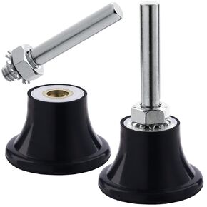 ANCIRS 2 Pack Disc Pad Holder Shank - 1.5", for Polishing, Sanding, Surface Preparation, 1/4" Shank