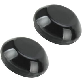 GoaMotors 2PCS 55155765AA Front Windshield Wiper Arm Nut Cover Cap for Jeep for Grand Cherokee Compass Liberty Wrangler, Black