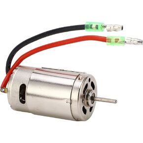 Alomejor Universal 390 Brushed Motor High Torque Electric Brushed Motor for 1/16 1/18 RC Cars