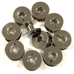 Cutex 10 Metal Bobbins #330.012.0T for Bernina 130, 160, 801, 830, 900, 1020, 1030