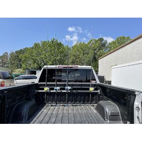 Dev Fishing RB 100 Truck Bed Aluminum Adjustable Rod Rack Pole Holder x4