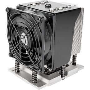 SilverStone Technology XE04-SP5 Black Fan Shroud 4U Server/Workstation CPU Cooler for Socket SP5, SST-XE04-SP5B