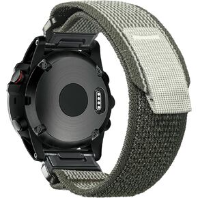 Compatible With Garmin, Trail Loop Nylon Sport Band For fēnix/Forerunner/Approach/MARQ/quatix/D2 Series Tough Replacement Band For Men