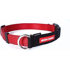 EzyDog Checkmate Martingale Collar for Dogs – Premium Nylon Training Dog Collar for Easy Control with no Choking (Small, Green Camo)