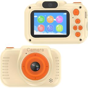 VisionKids Upgrade Kids Selfie Camera,Christmas Birthday Gifts for Boys Age 3-8,1080P HD Digital Video Cameras for Toddler, with 32GB SD Card (Blue)