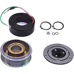 Silscvtt A/C Compressor Clutch Kit Replacement for 2007-2011 Honda Civic Si Model 2.0L