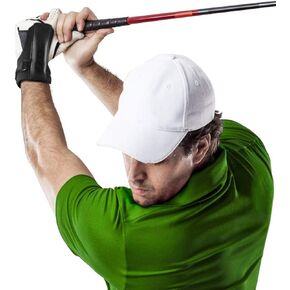 Golf Training Wrist Aid, Golf Wrist Band for Swing Correction, Golf Swing Wrist Hinge Trainer Wrist Brace Band Swing Gesture Alignment Training Aid