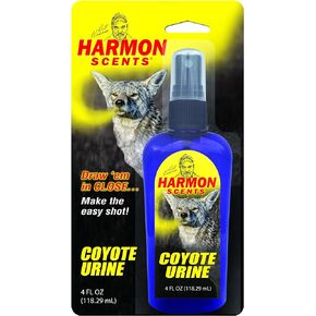 Harmon Scents Coyote Urine - 4 oz - Coyote Urine - CCHCY4 - Predator Pee - Coyote Lure - 100% Pure Coyote Urine - 4 oz -Predator Hunting, Multi, One Size