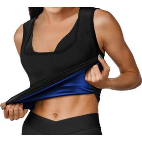 RDX Women’s Sauna Vest Heat Trapping Sweat Waist Trainer - REACH OEKO TEX 100 Certified Body Shaper