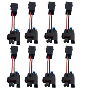 8PCS for Compatible with LQ4 LQ9 4.8 5.3 6.0 Delphi Injectors into LS1 LT1 EV1 Wiring Harness Connectors