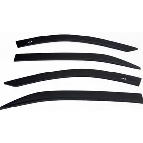 Auto Ventshade [AVS] Low Profile Ventvisor/Rain Guard | Fits 2020-2024 Hyundai Kona - Smoke, 4 pcs. | 894122