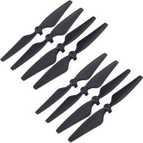 Anbee 8pcs Propellers Props Blades Spare Part for Holy Stone HS600 RC Quadcopter