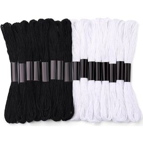 50 Skeins Embroidery Floss, Rainbow Colors Friendship Bracelet String and Cross Stitch Thread, Embroidery Thread for DIY Friendship Bracelet Project, Craft Floss String for Cross Stitch Crafts