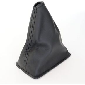 TEAMWILL 1PC PU Leather Gear Stick Shift Cover Boot Gaiter for 01-13 Toyota Corolla