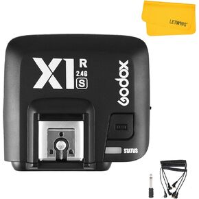 Godox X1R-S TTL Wireless Flash Trigger Receiver Compatible for Sony Cameras, 2.4G Wireless Flash Receiver, High Speed Sync 1/8000s, 5 Groups and 32 Channels(X1R-S Receiver Only)