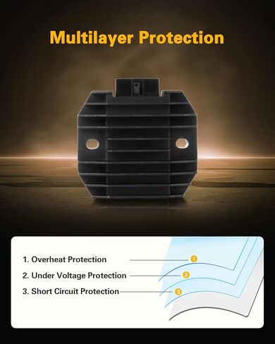 منظم الجهد OCPTY يناسب 1998-2001 لياماها YZF R1 1999-2002 لياماها YZF R6 2006-2009 لياماها YZF R6S 1997-2007 لياماها YZF600R in Kuwait