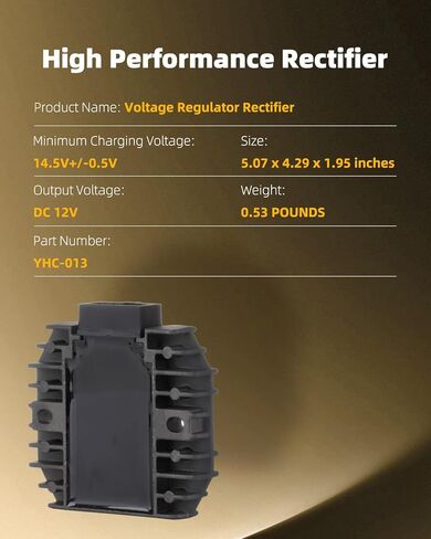 منظم الجهد OCPTY يناسب 1998-2001 لياماها YZF R1 1999-2002 لياماها YZF R6 2006-2009 لياماها YZF R6S 1997-2007 لياماها YZF600R in Kuwait
