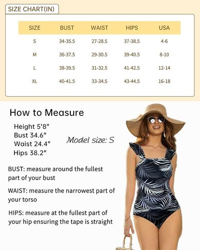 Pesilo Women Swimsuit One Piece Bathing Suit Square Neck Cutout Back Tummy Control Bathing Suit in Saudi Arabia