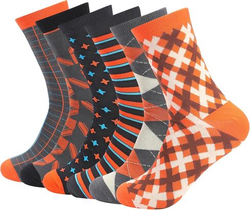 Dress Socks Combed Cotton Anti Odor Quick Dry Moisture Wikcing Size 8-13 Crew Socks in Saudi Arabia