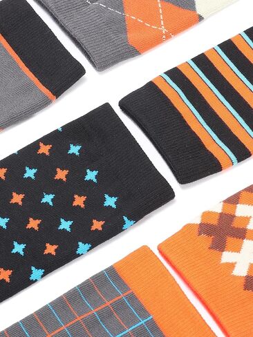 Dress Socks Combed Cotton Anti Odor Quick Dry Moisture Wikcing Size 8-13 Crew Socks in Saudi Arabia