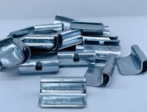 Gallardo Tire Products 20 Pcs | P Type | Fe Clip ON Wheel Weights .25 .50 .75 1.0 (5 of Each) for Steel Rim in Saudi Arabia