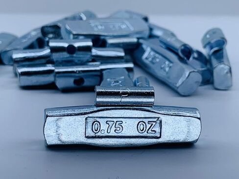 Gallardo Tire Products 20 Pcs | P Type | Fe Clip ON Wheel Weights .25 .50 .75 1.0 (5 of Each) for Steel Rim in Saudi Arabia