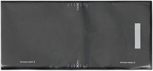 أكياس مانعة للتسرب مقاومة للتفريغ مقاس 27.94 سم × 60.96 سم (50 قطعة) 5 مل (أسود وشفاف) - حافظة طعام من الدرجة التجارية خالية من مادة BPA للتخزين، وفيديو Sous Vide، وحقيبة حفظ الطعام لإعداد الوجبات in Kuwait