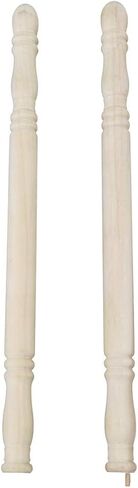 Renovators Supply Manufacturing Corner Protectors 39 1/4 in. Beechwood Edge Protector, Sanded Corner Guard in Kuwait