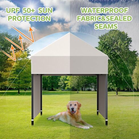 خيمة كلب قابلة للطي من Lingusta للكلاب الصغيرة والمتوسطة والكبيرة، مقاومة للماء للكلاب في الهواء الطلق، بيوت للكلاب/القطط/الأرنب/الخنزير in Kuwait