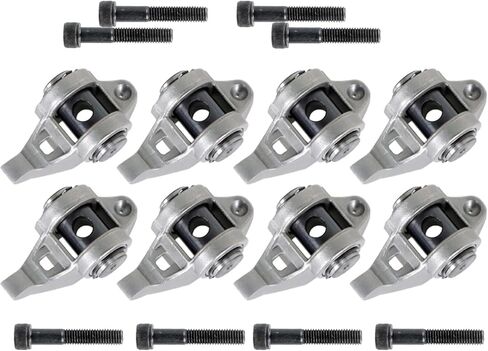 labwork 8 Pcs Rocker Arms with Upgraded Trunion and Bolts Kit 10214664 Replacement for LS1 LS2 LS6 LR4 Engines in Saudi Arabia
