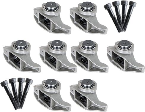 labwork 8 Pcs Rocker Arms with Upgraded Trunion and Bolts Kit 10214664 Replacement for LS1 LS2 LS6 LR4 Engines in Saudi Arabia